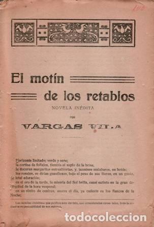 Libros: VARGAS VILA, J.M.- - El mot&iacute;n de los retablos. - Foto 1
