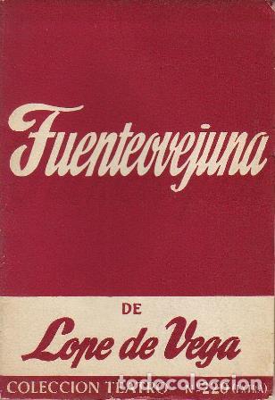 Libros: VEGA, Lope de.- - Fuenteovejuna. - Foto 1