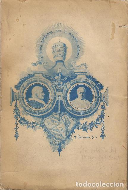 Libros: VV. AA.- - Raz&oacute;n y Fe: Fundamentos de la definici&oacute;n dogm&aacute;tica de la Inmaculada Concepci&oacute;n. Presagios