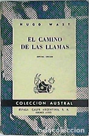 Libros: WAST, Hugo.- - El camino de las llamas. Novela. - Foto 1