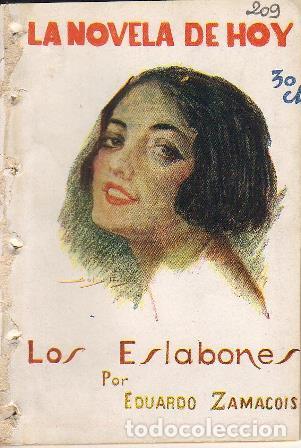 Libros: ZAMACOIS, Eduardo.- - Los eslabones. Ilustr. de Solis Avila. - Foto 1