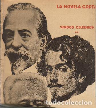 Libros: ZORRILLA, BECQUER, CAMPOAMOR.- - Versos c&eacute;lebres de...