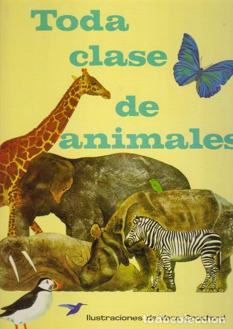 Libros: TODA CLASES DE ANIMALES.- Ilustr. de Vera Croxford. - Foto 1
