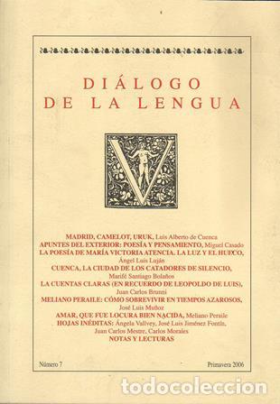 Libros: DI&Aacute;LOGO DE LA LENGUA, N&ordm;7. - Foto 1