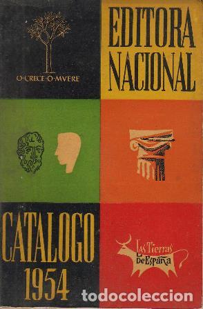 Libros: CAT&Aacute;LOGO EDITORA NACIONAL 1954. - Foto 1