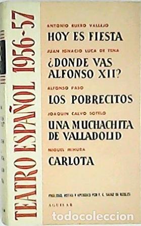 Libros: TEATRO ESPA&Ntilde;OL 1956-1957. - Foto 1