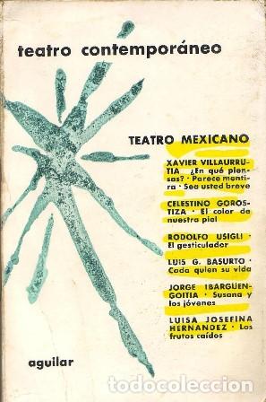 Libros: TEATRO MEXICANO CONTEMPORANEO.- - Foto 1