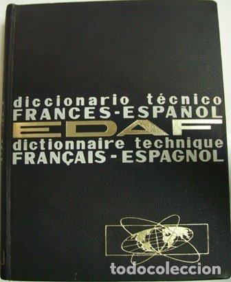 Libros: DICCIONARIO TECNICO FRANCES-ESPA&Ntilde;OL.- - Foto 1