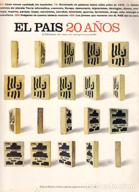 Libros: El Pa&iacute;s. 20 a&ntilde;os, n&ordm;1023. N&uacute;mero extra. - Foto 1