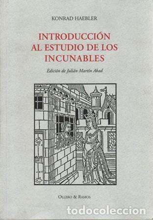 Libros: HAEBLER, Konrad.- - Introducci&oacute;n al estudio de los incunables. - Foto 1
