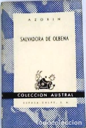 Libros: AZORIN.- - Salvadora de Olbena (novela rom&aacute;ntica). - Foto 1