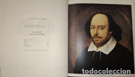 Libros: SHAKESPEARE, William.- - Romeo y Julieta. Hamlet. Otelo. Macbeth. La tempestad. - Foto 1