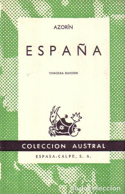 Libros: AZORIN.- - Espa&ntilde;a. - Foto 1