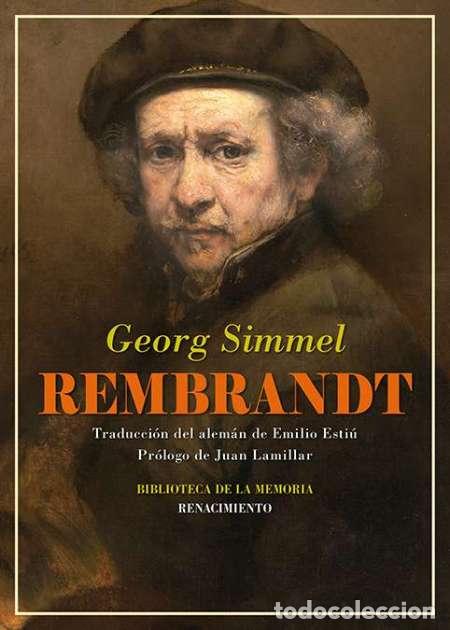 Libros: Simmel, Georg.- - Rembrandt. - Foto 1