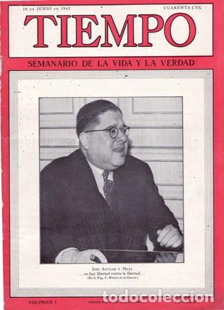 Libros: TIEMPO. Semanario de la vida y la verdad.- - Foto 1
