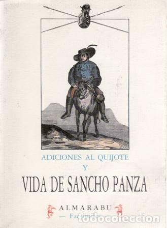 Libros: Adiciones al Quijote y vida de Sancho Panza.