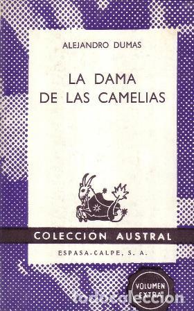 Libros: DUMAS, Alejandro.- - La dama de las camelias. - Foto 1