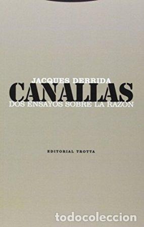 Libros: DERRIDA, Jacques.- - Canallas: Dos ensayos sobre la raz&oacute;n. - Foto 1