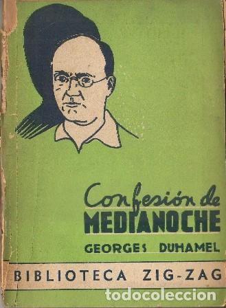 Libros: DUHAMEL, Georges.- - Confesi&oacute;n de Medianoche. - Foto 1