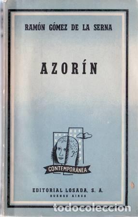 Libros: GOMEZ DE LA SERNA, Ram&oacute;n.- - Azor&iacute;n. - Foto 1