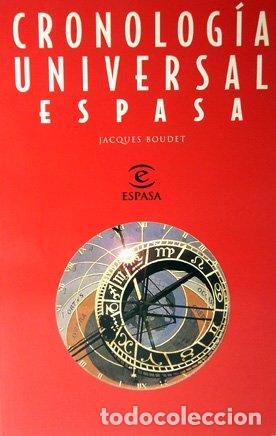 Libros: BOUDET, Jacques.- - Cronolog&iacute;a universal. - Foto 1