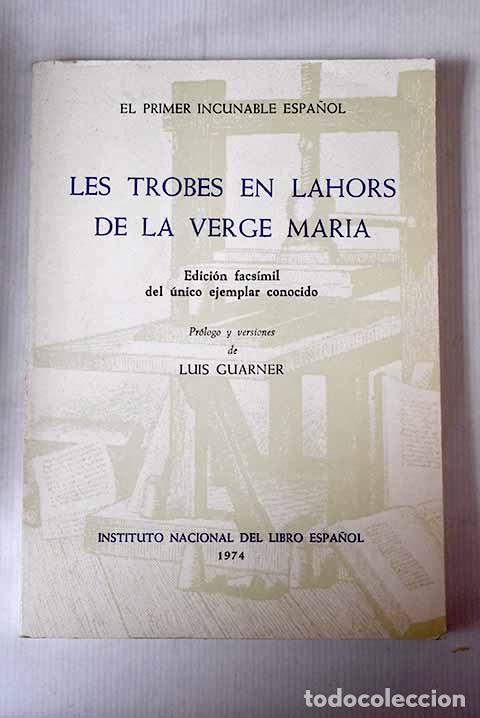 Libros: Les trobes en lahors de la Verge Mar&iacute;a - Foto 1