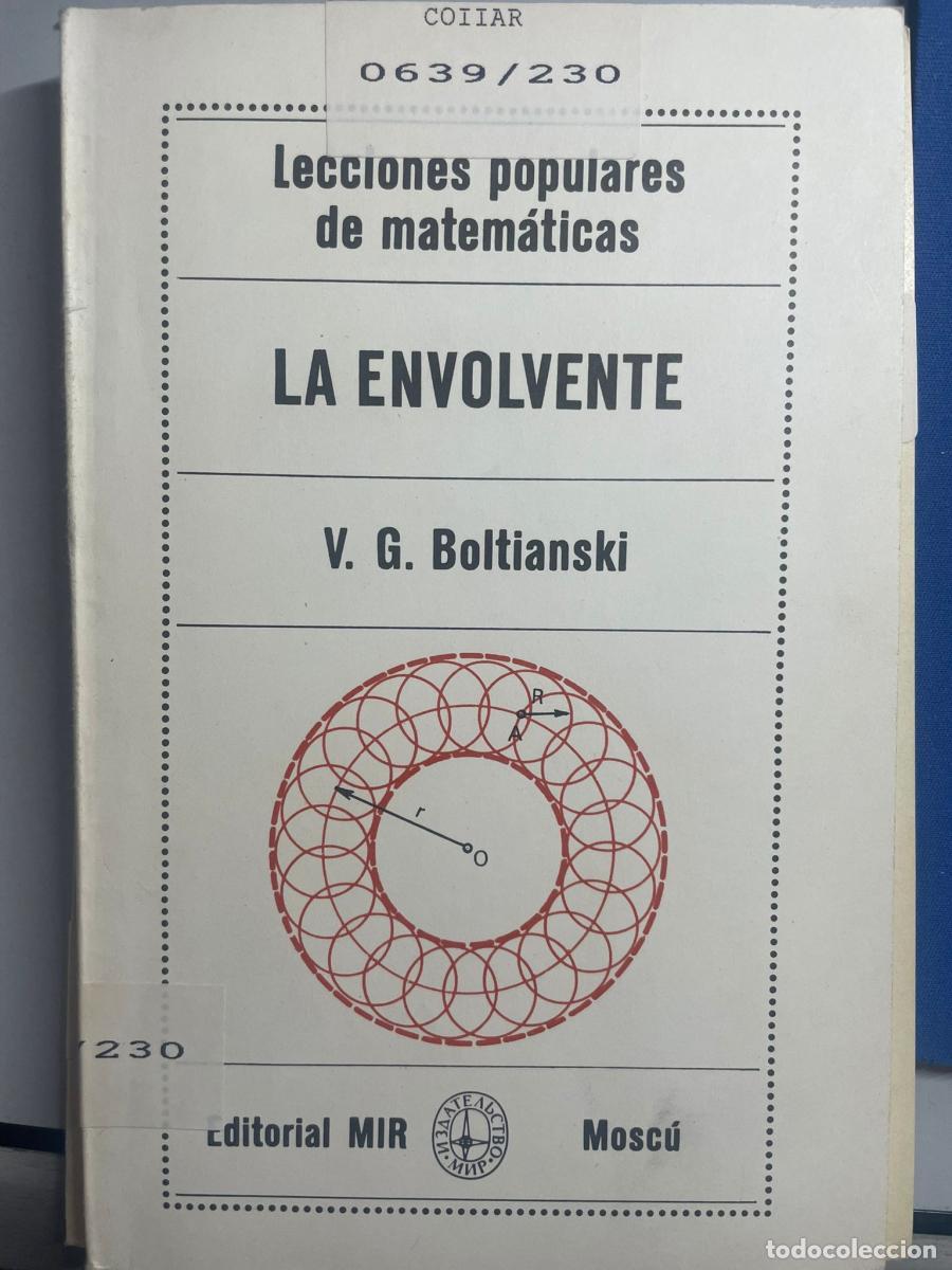 Libros: LA ENVOLVENTE - V.G.BOLTIANSKI. TDK99 - Foto 1