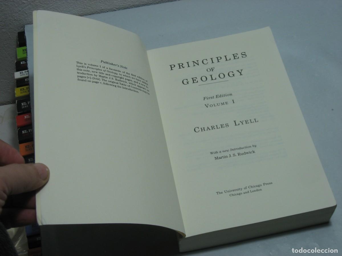 Libros: PRINCIPLES OF GEOLOGY Volume I - Charles Lyell - Foto 2