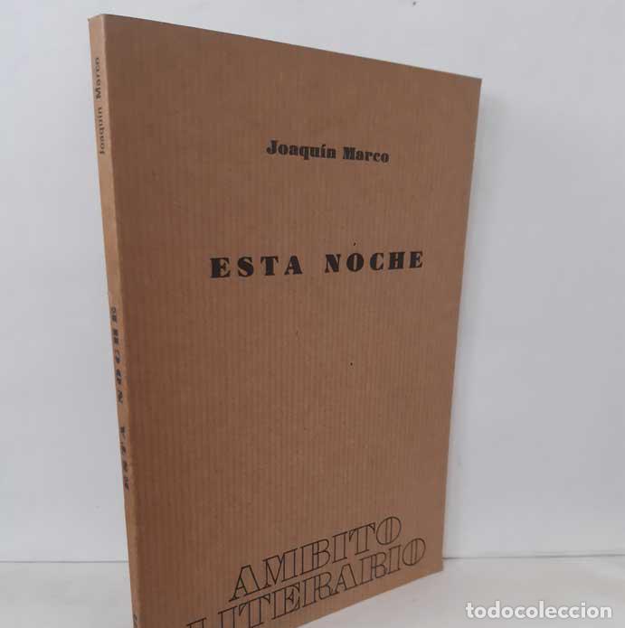 Libros: ESTA NOCHE - MARCO, JOAQU&Iacute;N - Foto 1