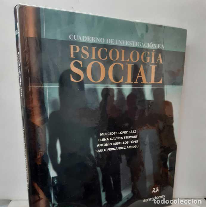 Libros: CUADERNO DE INVESTIGACI&Oacute;N EN PSICOLOG&Iacute;A SOCIAL - L&Oacute;PEZ S&Aacute;EZ, MERCEDES Y OTROS