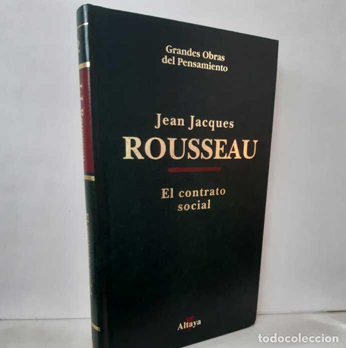 Libros: EL CONTRATO SOCIAL - ROUSSEAU, JEAN JACQUES - Foto 1