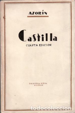 Libros: AZOR&Iacute;N.- - Castilla. - Foto 1