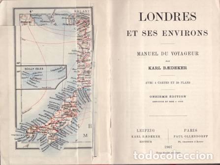 Libros: BAEDEKER, Karl.- - Londres et ses environs. - Foto 1