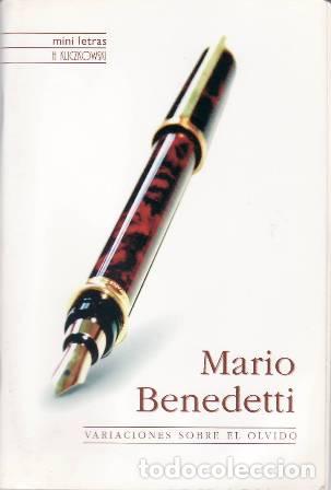 Libros: BENEDETTI, Mario.- - Variaciones sobre el olvido. - Foto 1