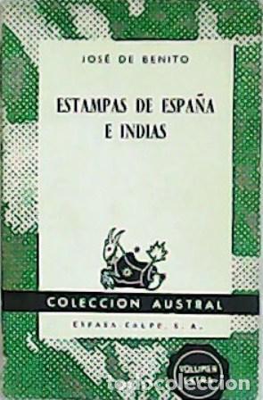 Libros: BENITO, Jos&eacute; de.- - Estampas de Espa&ntilde;a e Indias. - Foto 1