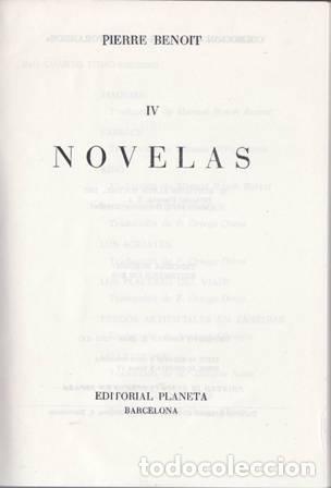Libros: BENOIT, Pierre.- - Novelas de Pierre Benoit. Tomo IV. - Foto 1