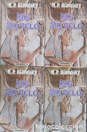 Libros: BLAVATSKY, H. P.- - ISIS SIN VELO. 4 tomos. - Foto 1