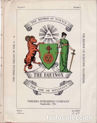 Libros: CROWLEY - MOTTA.- - The Equinox. - Foto 1