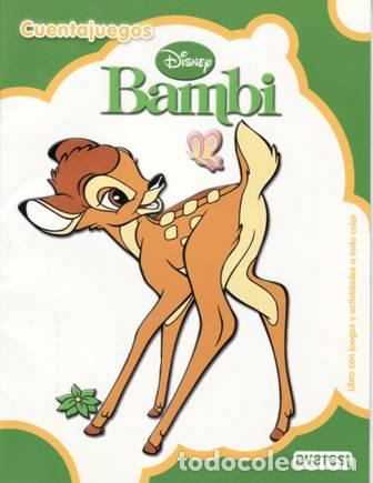 Libros: DISNEY.- - Cantajuegos: Bambi. - Foto 1