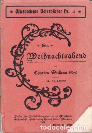 Libros: DICKENS, Charles.- - Ein Weihnachtsabend. Eine Geistergeschichte.