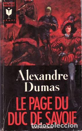 Libros: DUMAS, Alexandre.- - Le page du duc de Savoie. - Foto 1