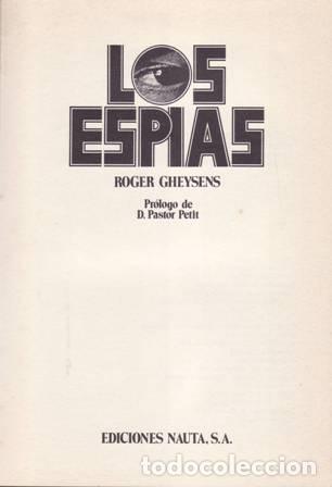 Libros: GHEYSENS, Roger.- - Los esp&iacute;as. - Foto 1