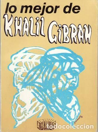 Libros: GIBRAN, Khalil.- - Lo mejor de Gibran. - Foto 1