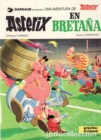 Libros: GONCINNY, R. y A. UDERZO.- - Dargaud presenta: Ast&eacute;rix en Breta&ntilde;a. - Foto 1