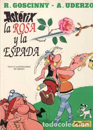Libros: GOSCINNY - UDERZO.- - Ast&eacute;rix: La rosa y la espada. - Foto 1