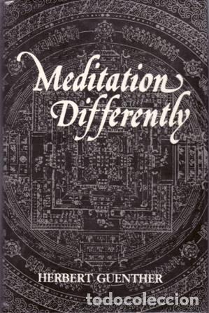 Libros: GUENTHER, Herbert.- - Meditation Differently. - Foto 1