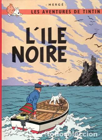 Libros: HERG&Eacute;.- - Les Aventures de Tintin: L&icirc;le noire. - Foto 1
