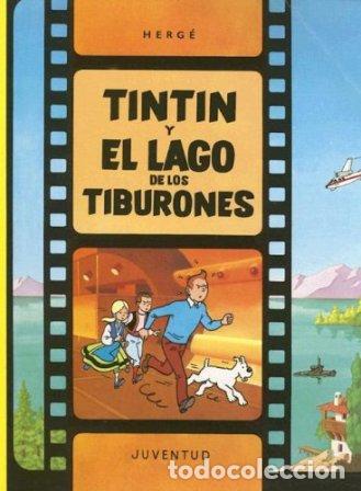 Libros: HERG&Eacute;.- - Tint&iacute;n y el lago de los tiburones. - Foto 1