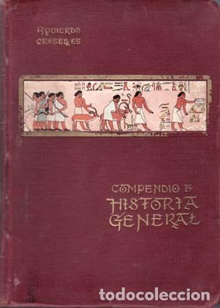 Libros: IZQUIERDO Y CROSELLES, Joaqu&iacute;n Y Juan.- - Compendio de Historia General. - Foto 1