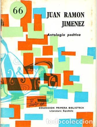 Libros: JIM&Eacute;NEZ, Juan Ram&oacute;n.- - Antolog&iacute;a. - Foto 1